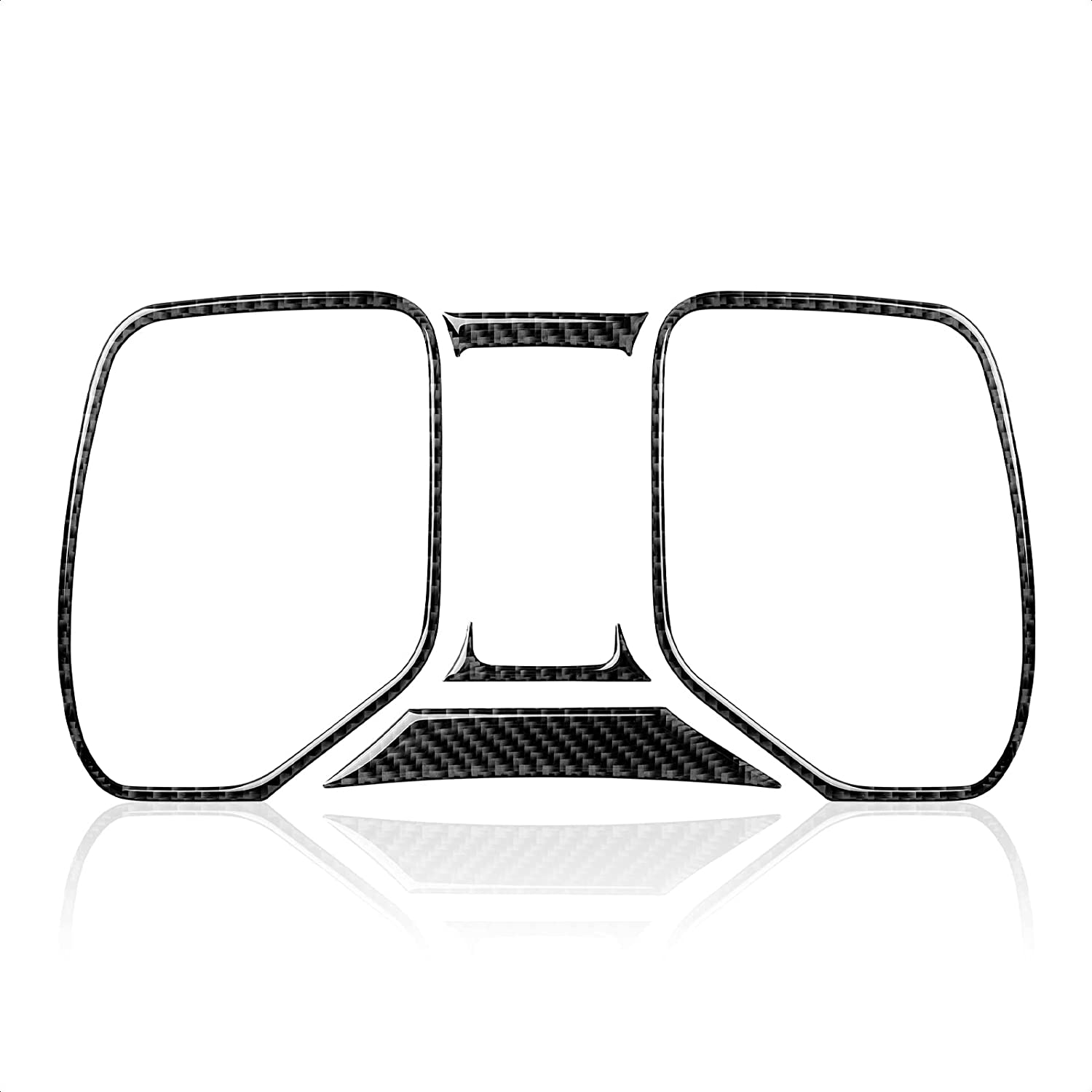 Car Speedometer Frame Sticker Carbon Fiber Interior Trim Cover Decal for Camaro 2010 2011 2012 2013 2014 2015 Accessories - Delicate Leather