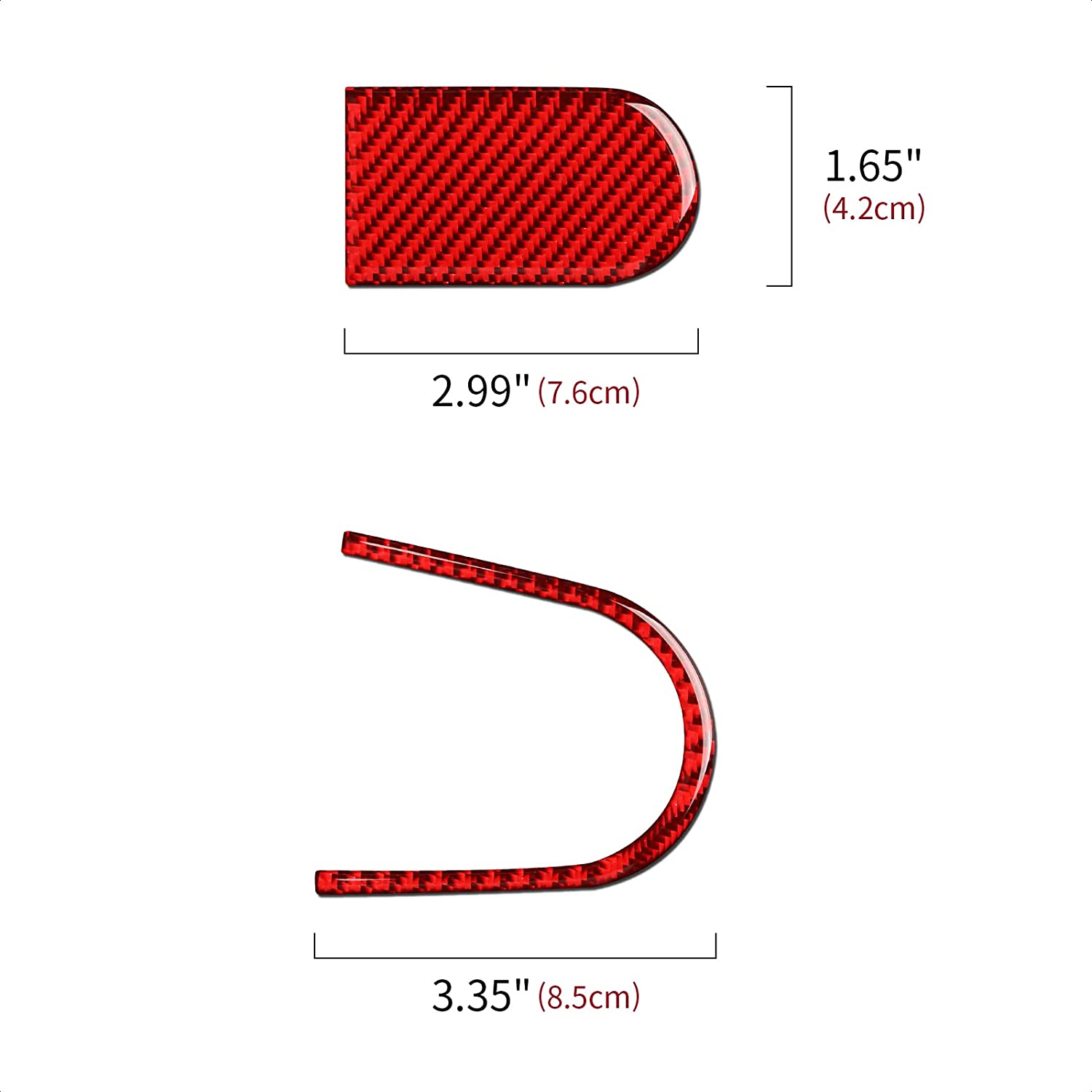 Car Right of Steering Wheel Sticker Decal Carbon Fiber Interior Trim Cover for Camaro 2010 2011 Car Decoration Accessories - Delicate Leather