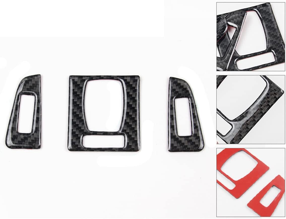 AC Air Outlet Frame Cover Trim, Real Carbon Fiber, Compatible with 3 Series F30 F31 2012-2018, GT F34 2014-2018, 4 Series F32 F33 F36 2014-2018 - Delicate Leather