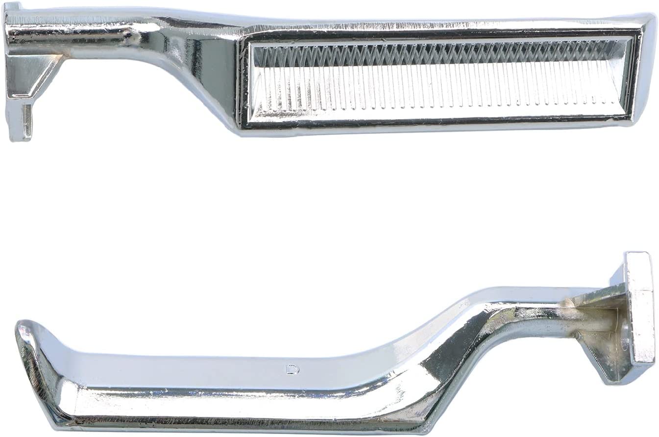 Interior Door Handle All Metal Handle Compatible with F150 F250 F350 F53 F59 F800 1987-1996 Front Rear Left and Right Side Replaces# 77178 E7TZ-1522601-A - Delicate Leather
