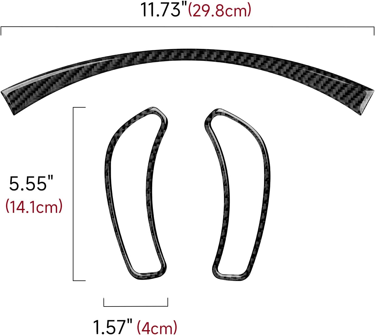 Car Speedometer Frame Sticker Decal Carbon Fiber Interior Trim Cover for C6 2005 2006 2007 Car Accessories - Delicate Leather