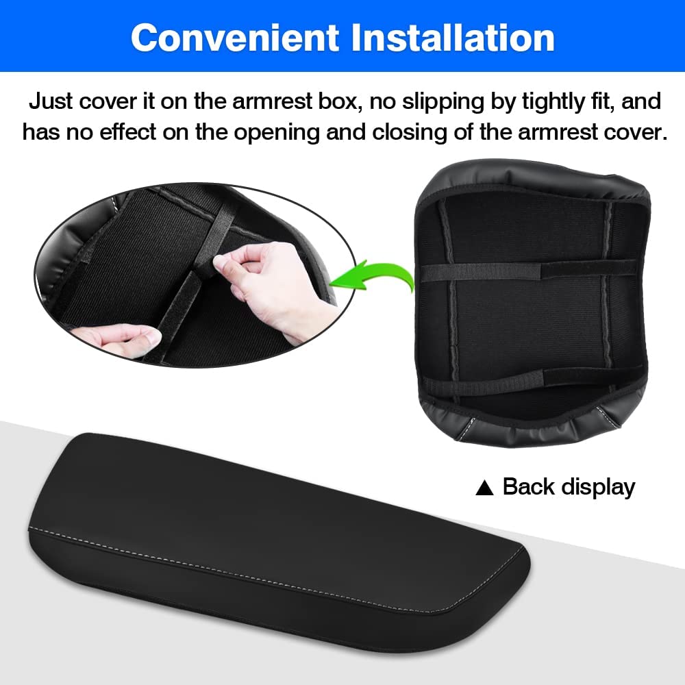 Custom Fit for Center Console Cover 2022 2023 Lexus NX NX 250/NX 350/NX 350h/NX 450h+ Accessories Armrest Cover Anti-Scratch Leather Protector - Delicate Leather