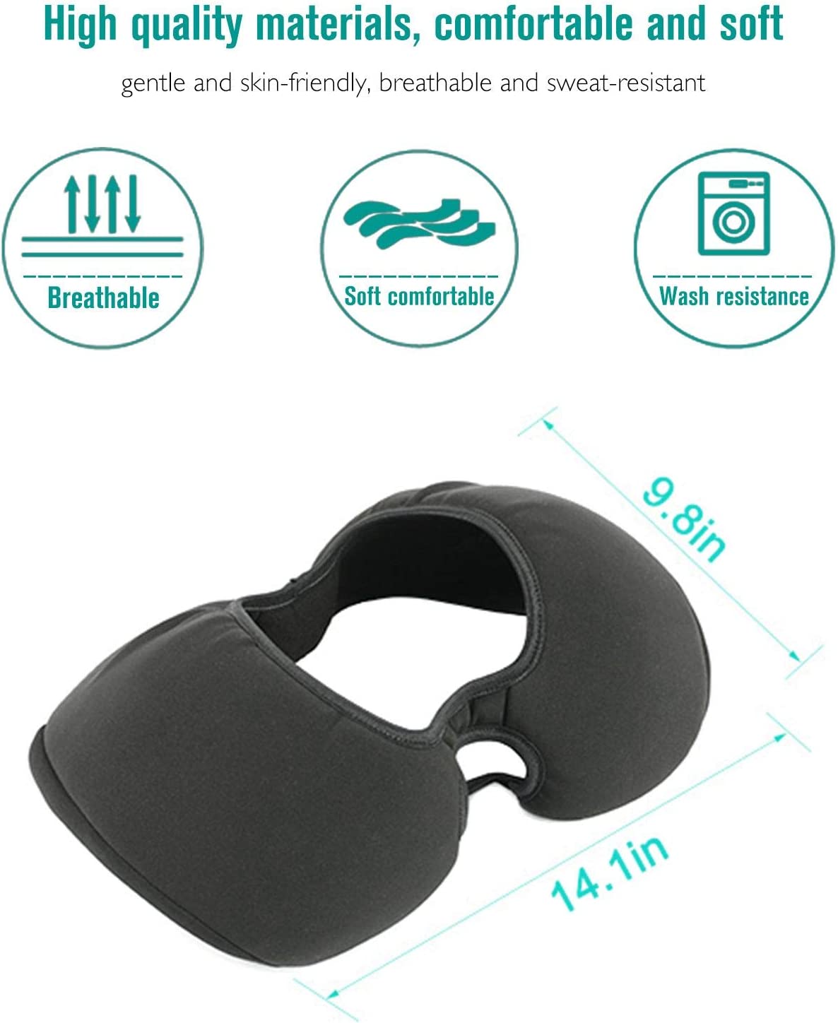 Silverado Center Console Armrest Pad Cover Interior Accessories for Silverado 2014-2017 (Fabric) - Delicate Leather