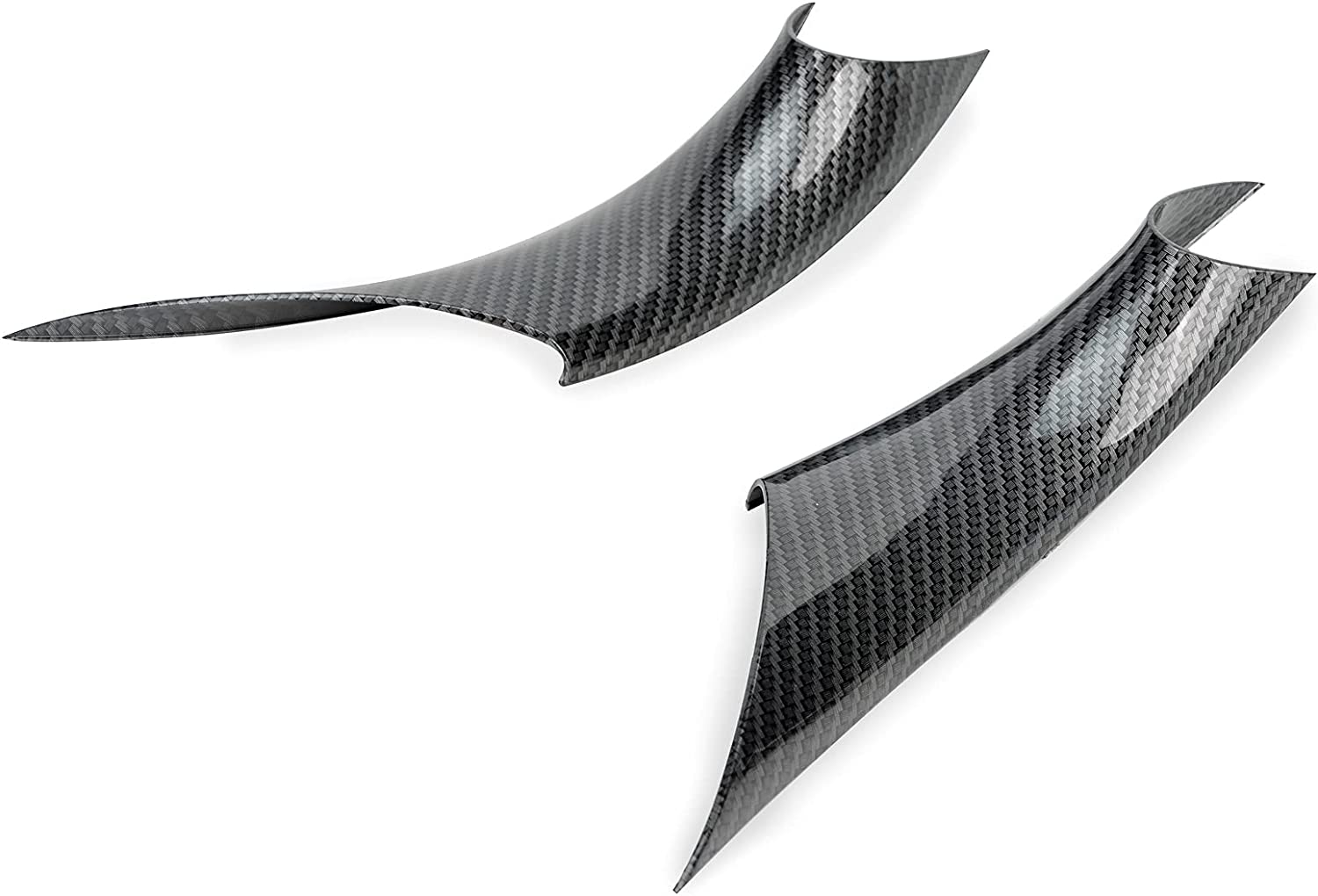 Rear Left and Right Interior Inner Inside Door Pull Handle Grab Cover Trim Compatible with 3 Series 4 Series 320,328,330,335,M3 2012-2018 and 428, 435,M4 2014-2017 Replace 51417279311 - Delicate Leather