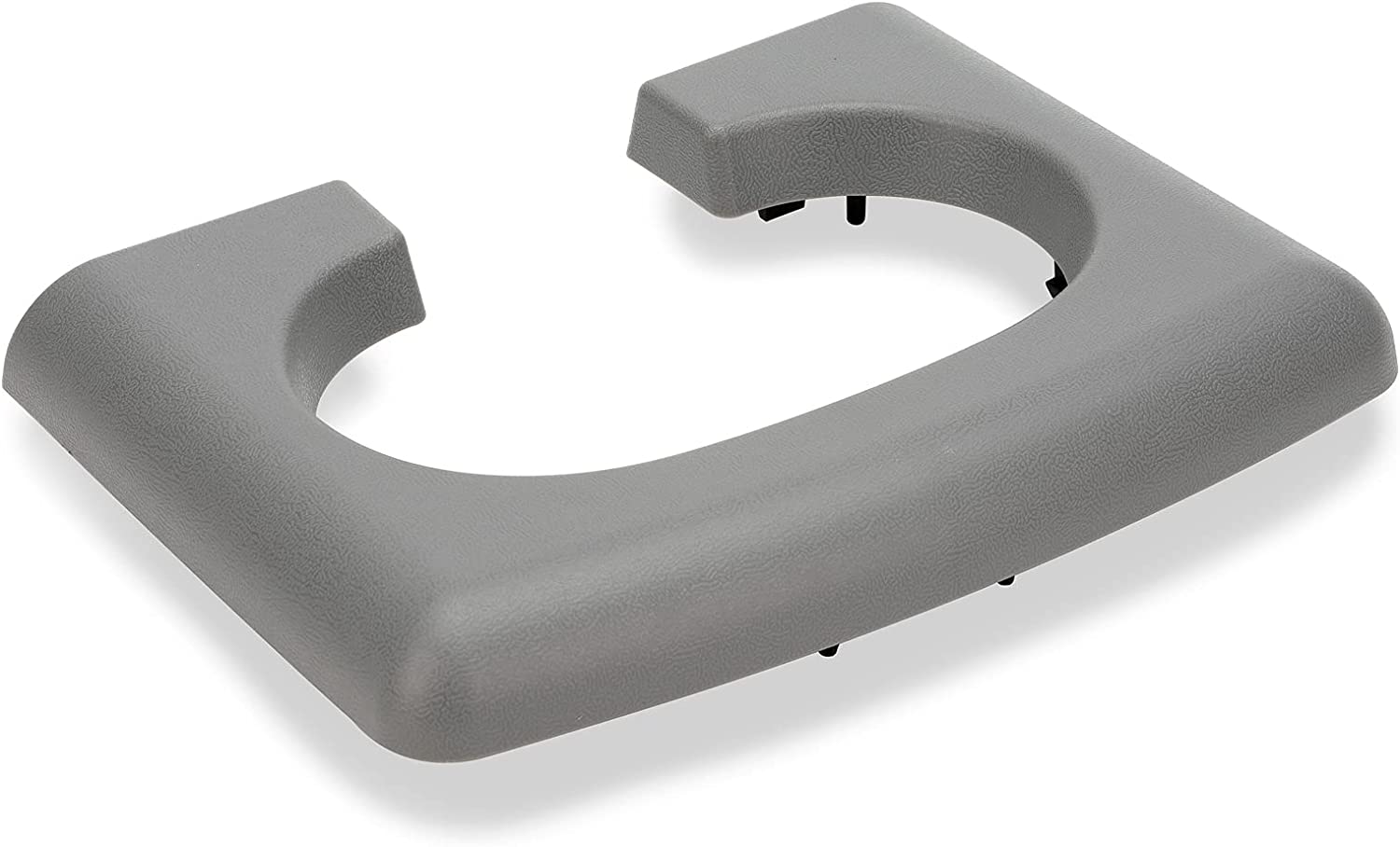 Center Console Cup Holder Pad Fit for F150 (Gray, 2004-2014) - Delicate Leather