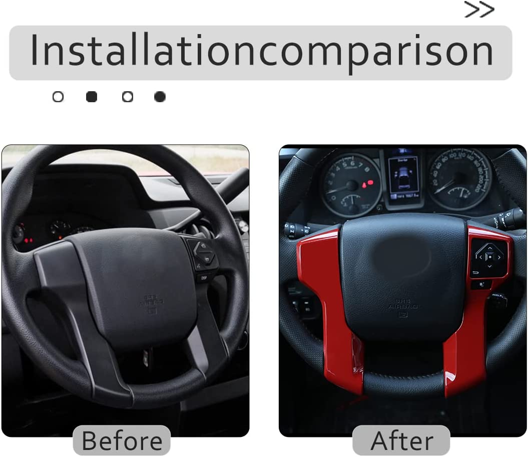 Car ABS Steering Wheel Moulding Chrome Cover Trims Stickers - Delicate Leather