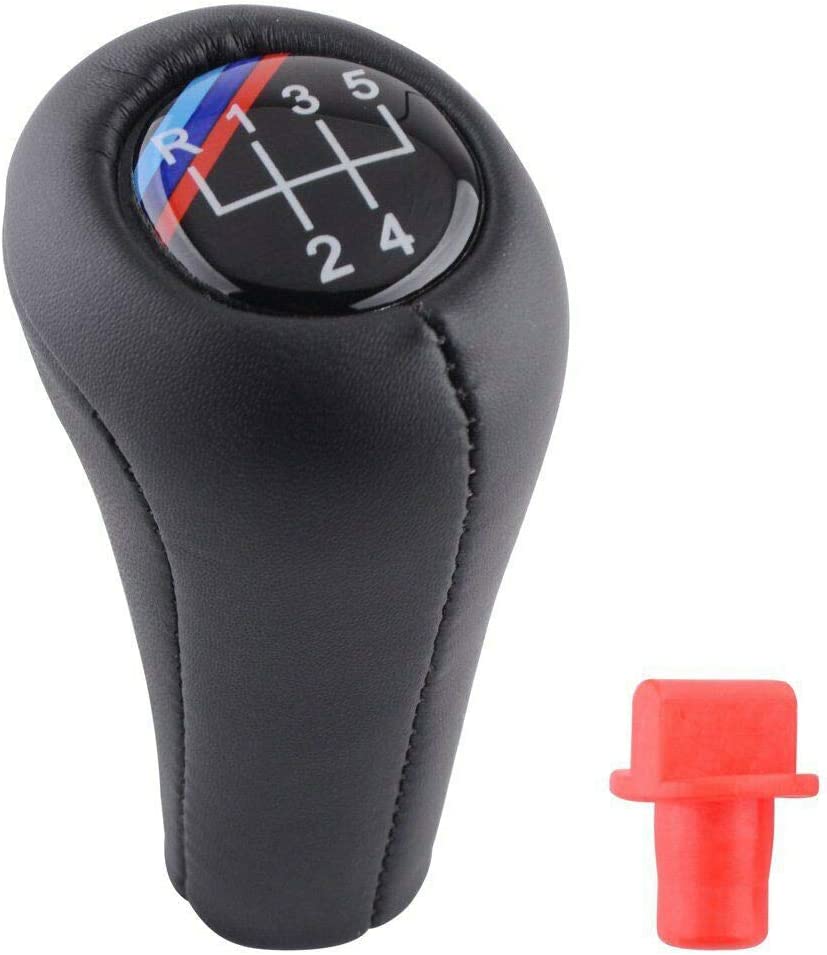 Auto 5 Speed Manual Gear Shift Knob Custom-fit for E34 E39 M5 M3 M6 E36 E46 E21 E30 Car Spare Parts - Delicate Leather