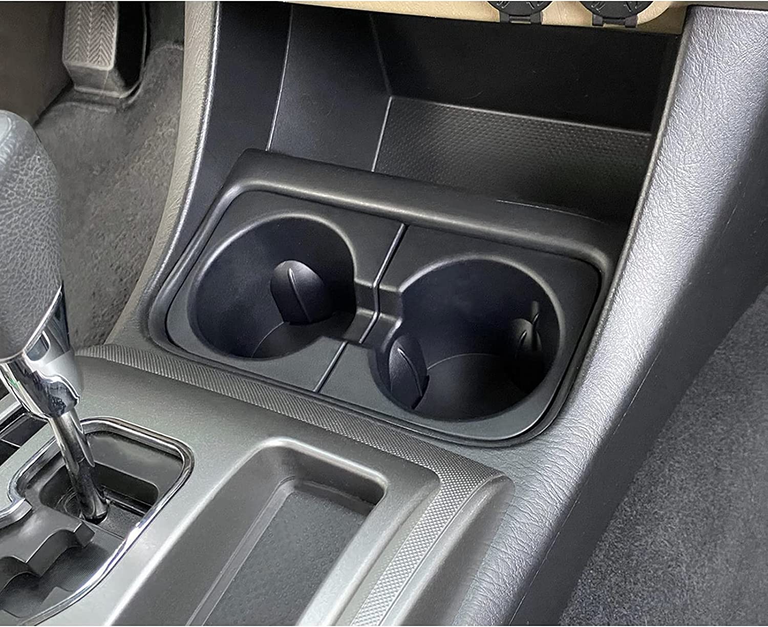 Car Cup Holder Inserts Replacement, Durable Cup Holder Inserts Drink Holder Accessories - Delicate Leather