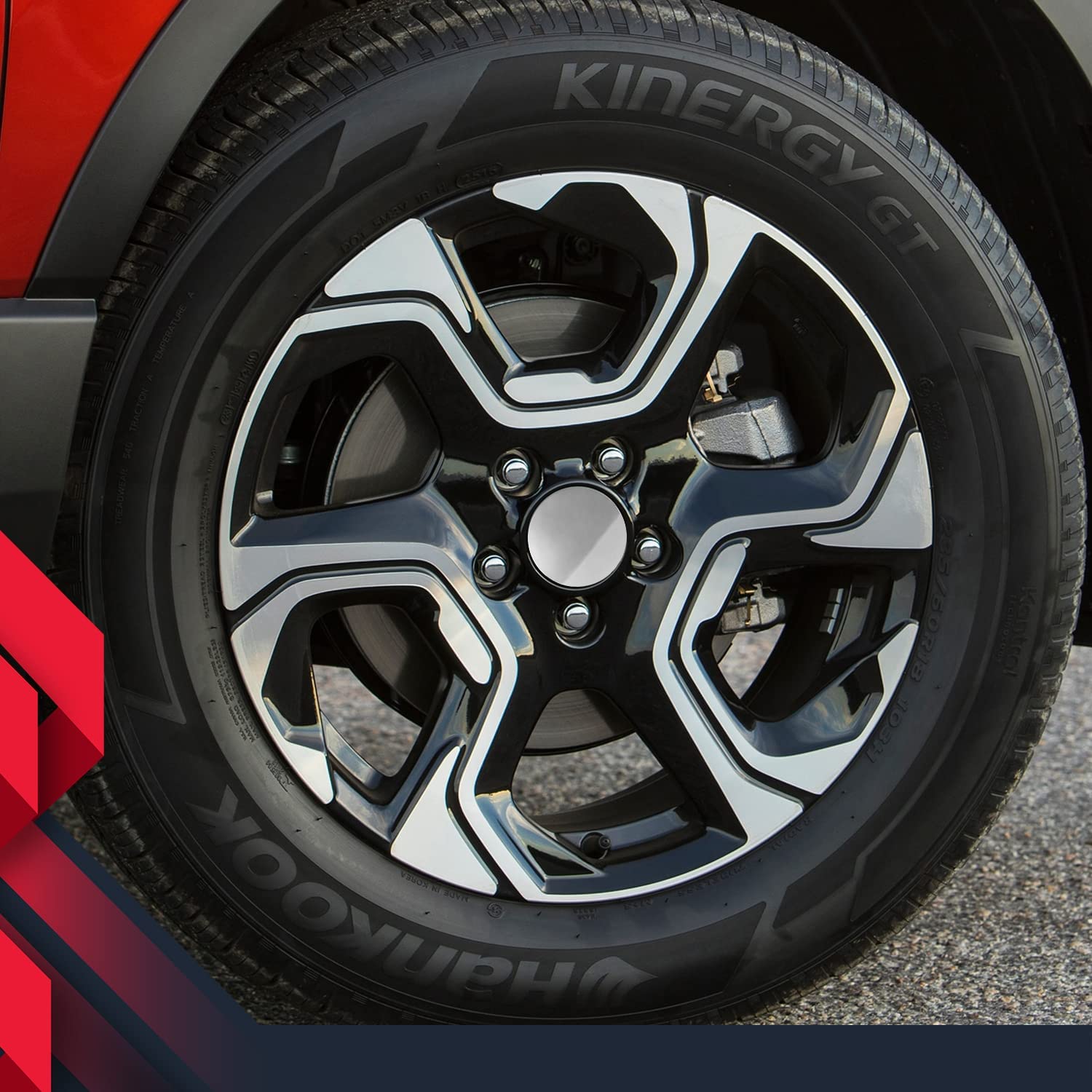 69MM Wheel Center Caps Compatible with 44732S9AA00 Rims Center Hub Caps Covers 2.7 Inch Wheel Caps (4 PCS) - Delicate Leather