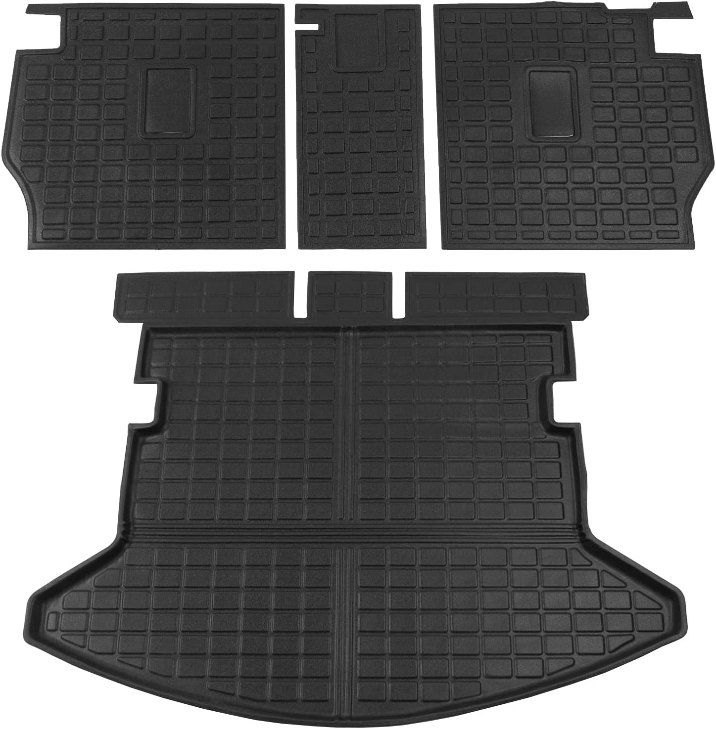 Fit CX-5 Trunk Mat Backrest Mat Cargo Mat for 2017-2022 CX-5 Accessories - Delicate Leather