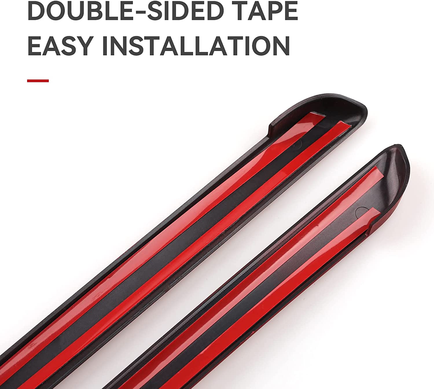 4PCS Car Door Decoration Strips Sticker ABS Decal Trim Cover Compatible with F34 3GT 2013 2014 2015 2016 2017 2018 2019 2020 Accessories -- ONLY for F34 - Delicate Leather