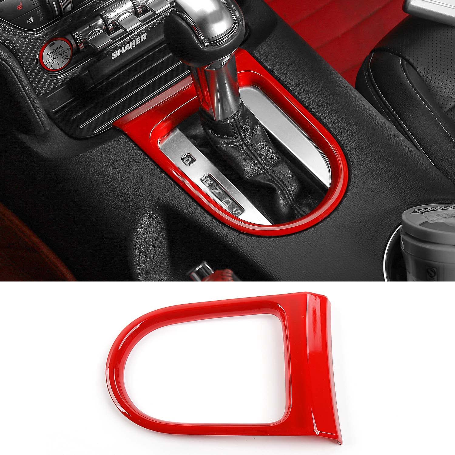 Gear Shift Panel Frame Cover Interior Trim Sticker Accessories