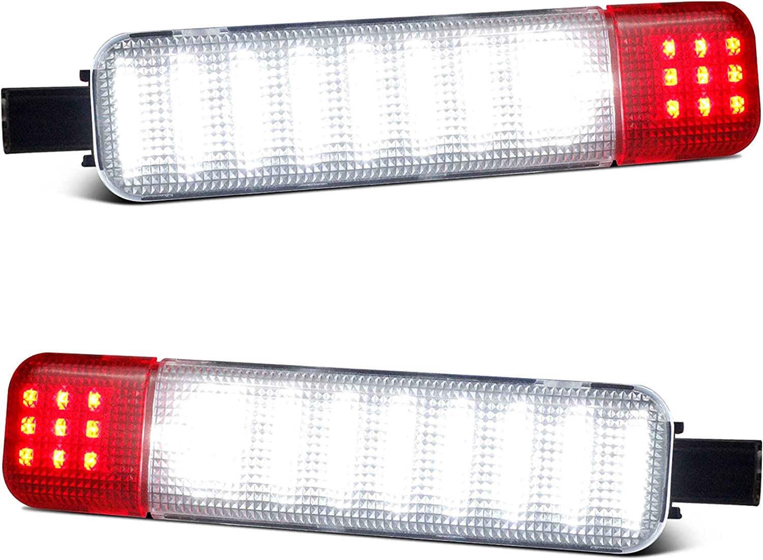 LED Interior Door Light Door Panel Courtesy Light Warning Light Lamp Assembly - Delicate Leather