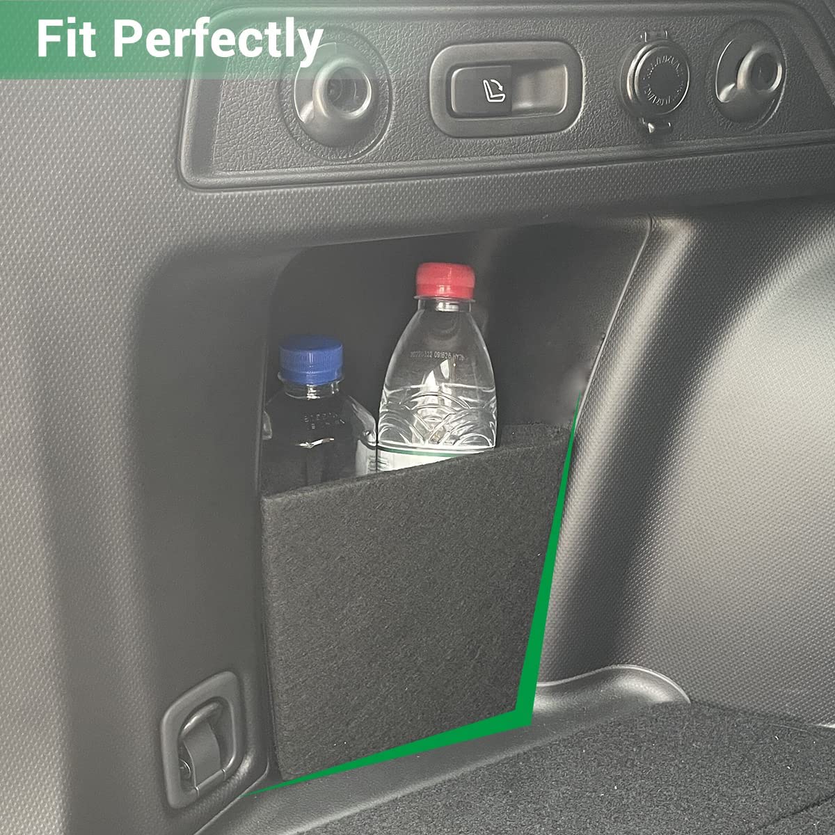 Forester Trunk Upgrade, Trunk Organizer, Trunk Storage Side Divider Accessories for Forester 2019 2020 2021 2022, A Pair(Left+Right, 2pcs) - Delicate Leather