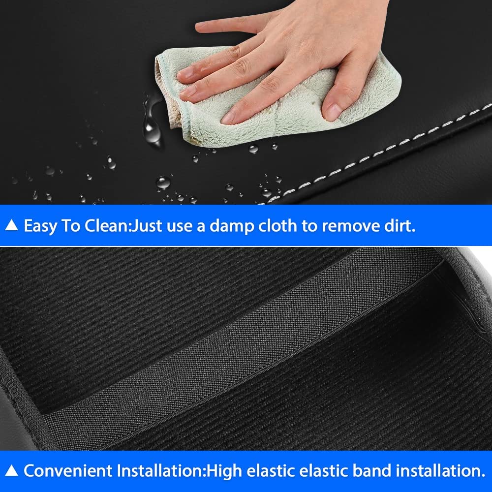 Custom Fit for Center Console Cover 2015-2020 2021 NX NX300h/NX300/NX200t Accessories Armrest Cover Anti-Scratch Leather Protector - Delicate Leather