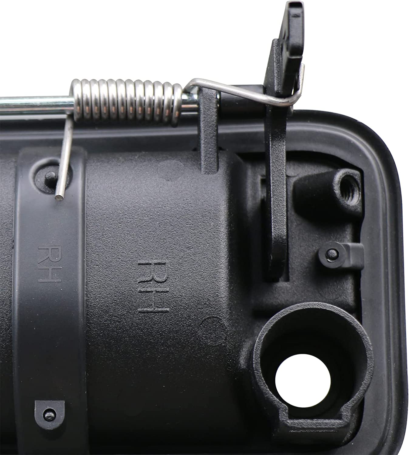 Exterior Door Handle Front Right Passenger Side Compatible with 1995-2000 Tahoe Suburban C1500 C2500 C3500 K1500 K2500 K3500 Yukon Replaces 15742230 - Delicate Leather