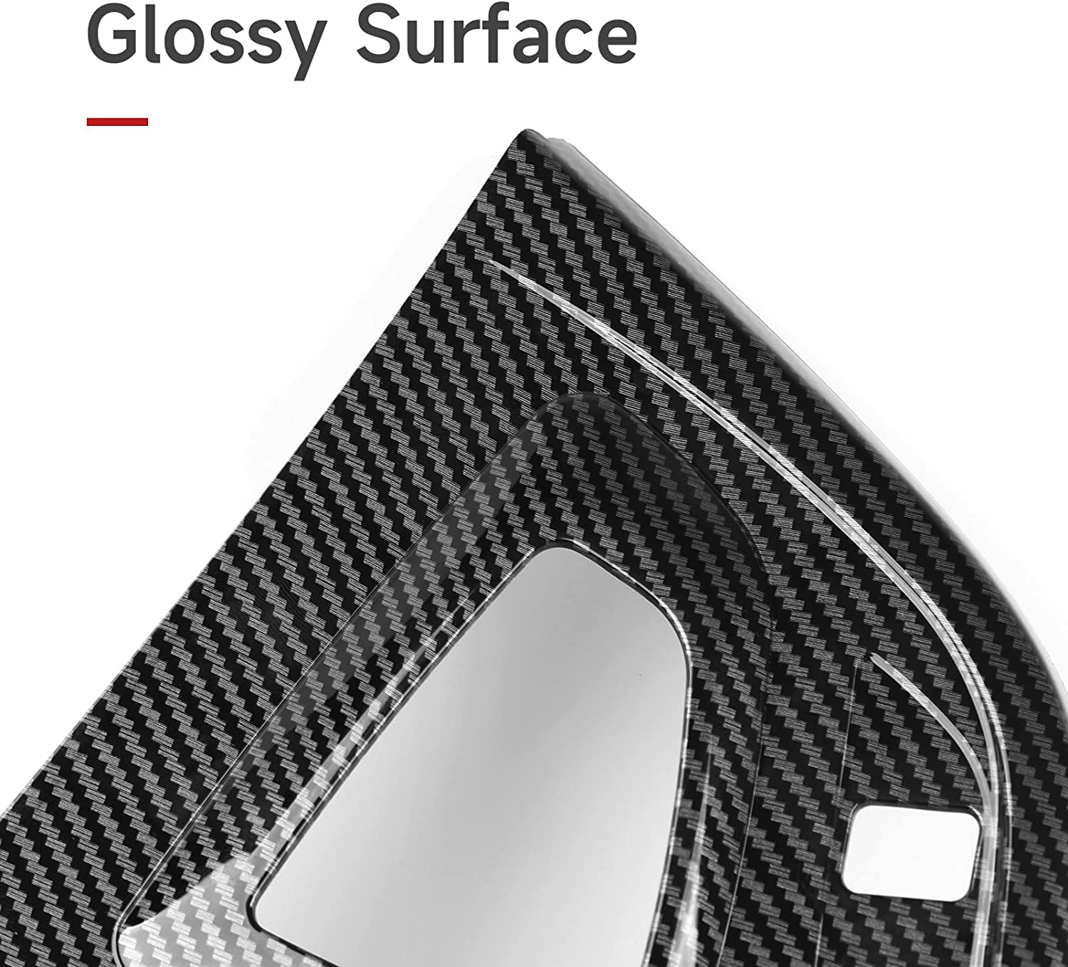 Car Sticker Carbon Style ABS Decal Trim Cover fits for F30 F31 F34 3GT F32 F33 F36 Accessories - Delicate Leather