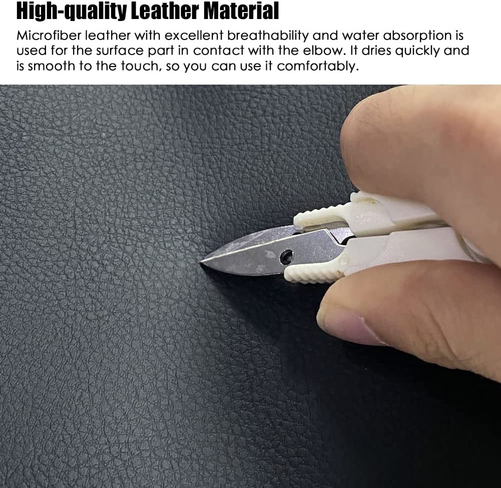 Center Console Cover Replace for 2016-2021 Jeep Cherokee, Waterproof Anti-Scratch Leather Armrest Cover Seat Box Protector for Jeep Cherokee - Delicate Leather