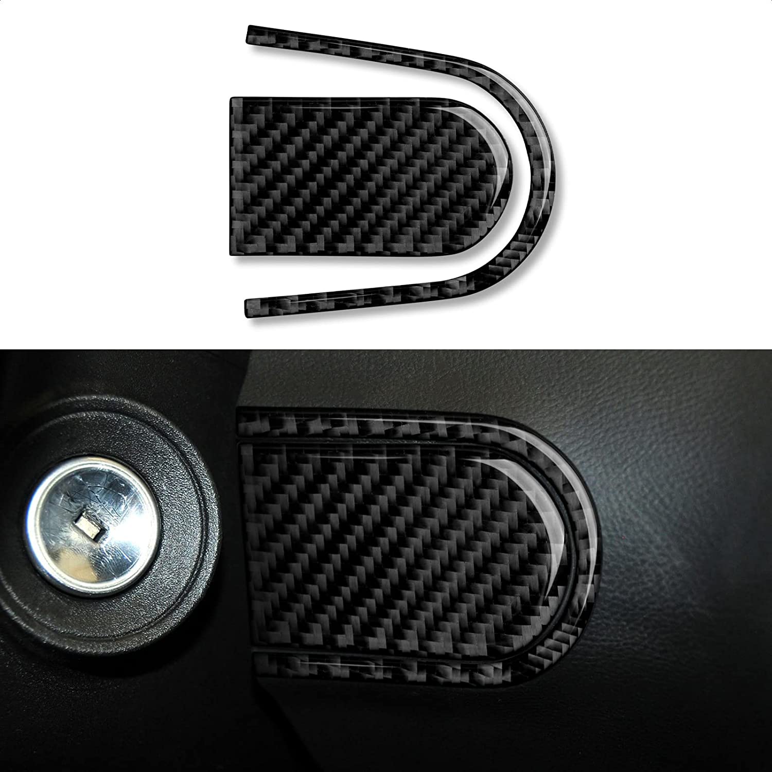 Car Right of Steering Wheel Sticker Decal Carbon Fiber Interior Trim Cover for Camaro 2010 2011 Car Decoration Accessories - Delicate Leather