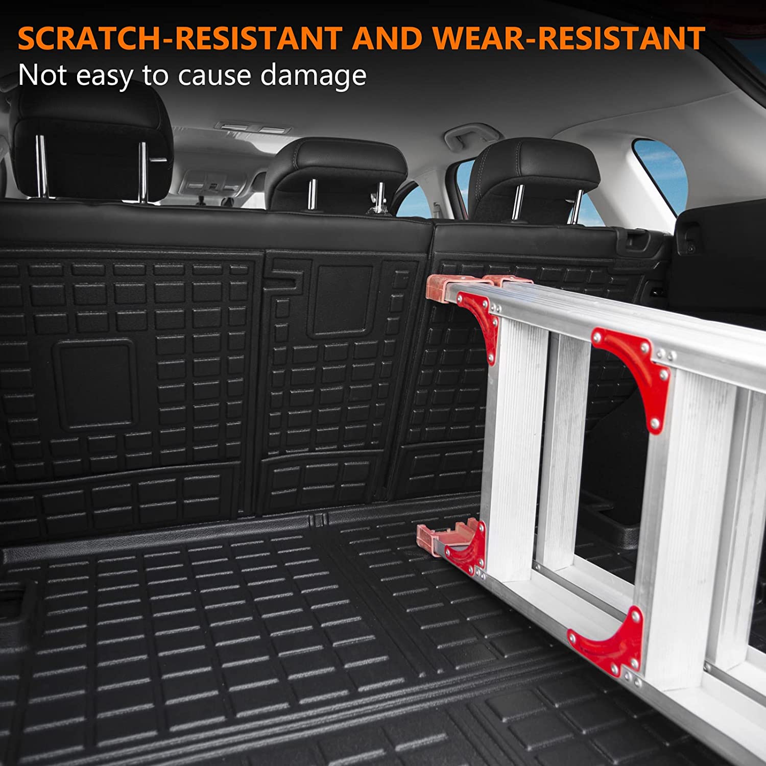 Fit CX-5 Trunk Mat Backrest Mat Cargo Mat for 2017-2022 CX-5 Accessories - Delicate Leather