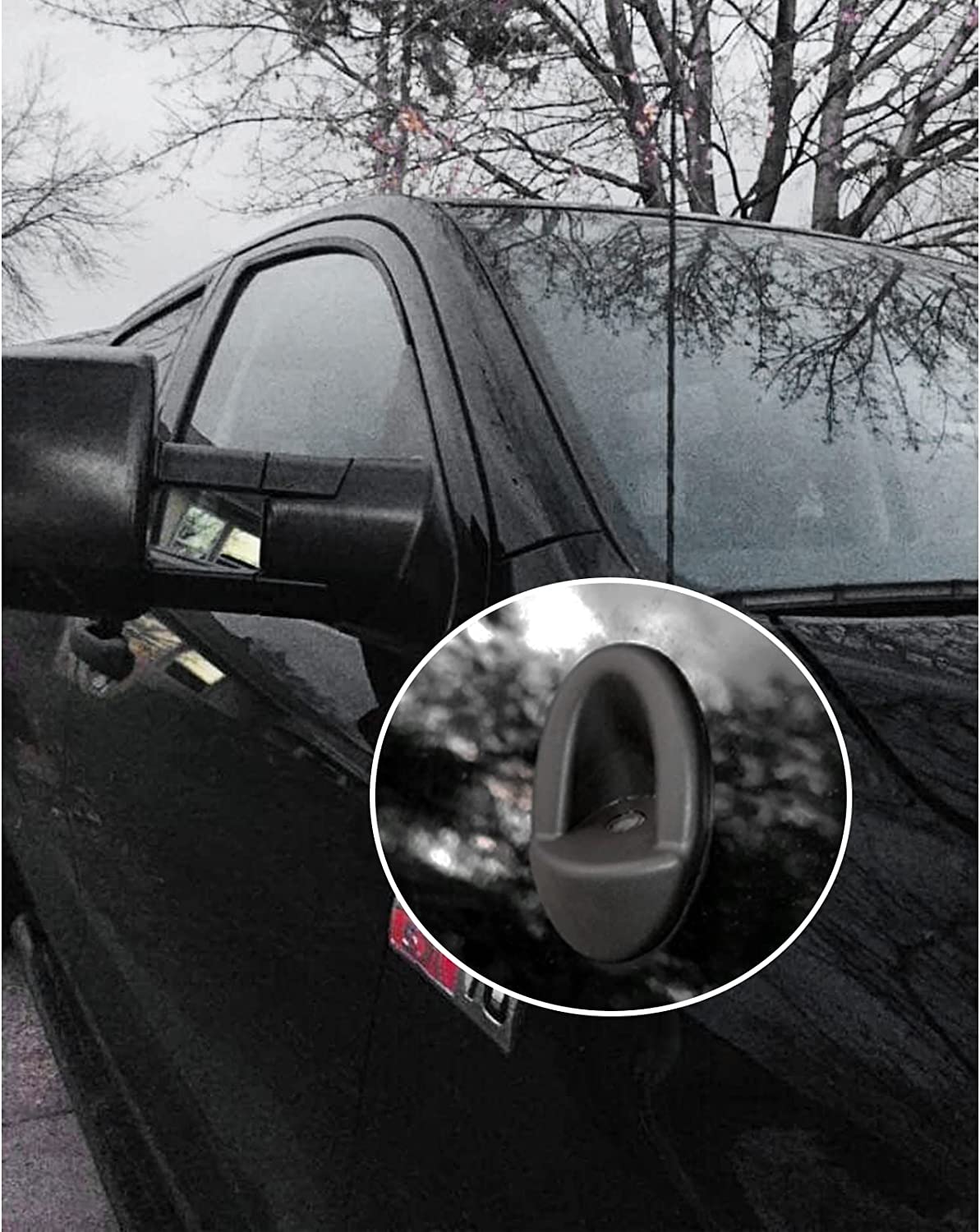 Antenna Ornament Replacement for 2007 2008 2009 2010 2011 2012 2013 Tundra Accessories, 86392-0C040 Tundra Manual Radio Antenna Mounted Base Bezel - Delicate Leather