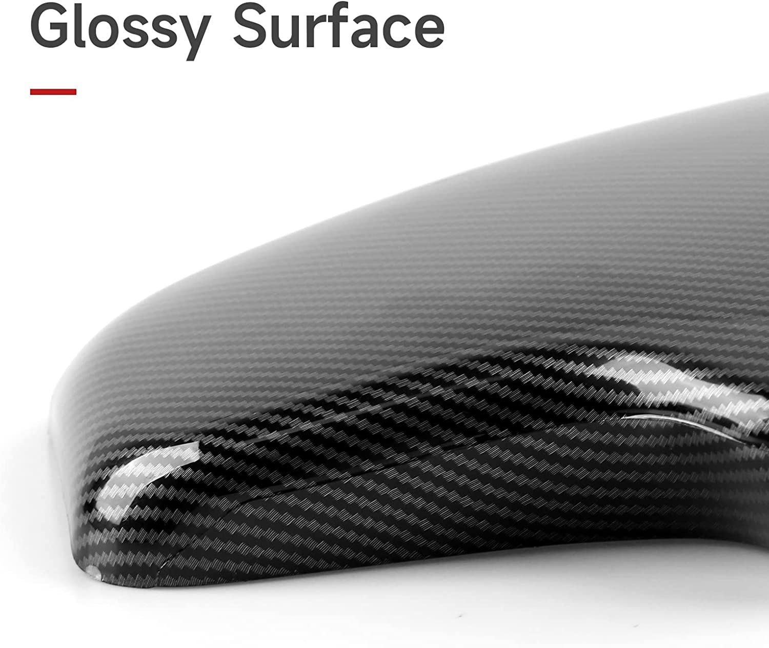 Car Armrest Cover Lid Storage Box Sticker Carbon Color ABS Decal Trim fits for F30 2012 2013 2014 2015 2016 2017 2018 2019 - Delicate Leather