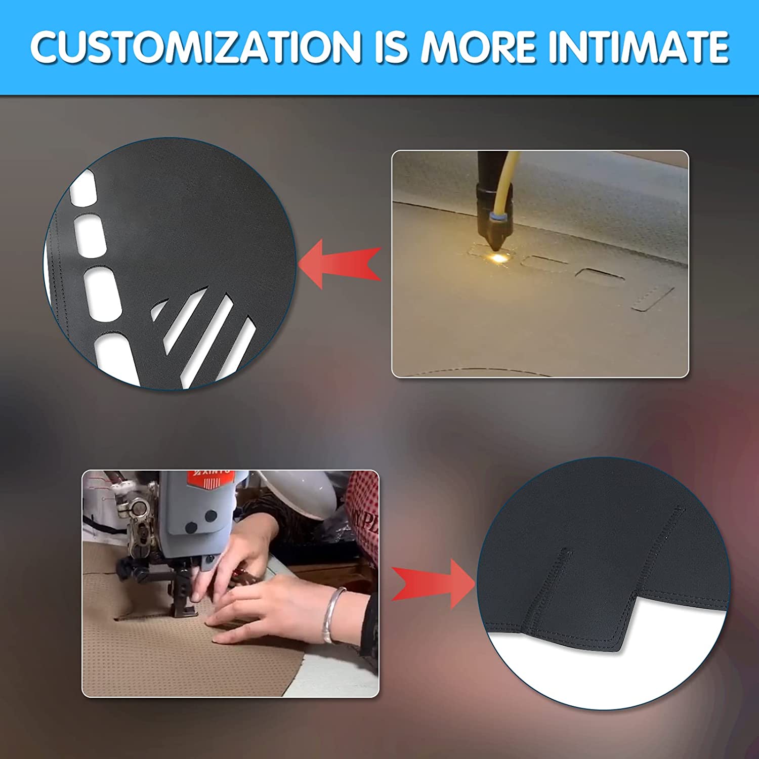 Car Dashboard Cover,Leather Anti-Slip Dash Cover Mat for IS250 IS350 2006-2011,Interior Dash Board Protecter Covers - Delicate Leather