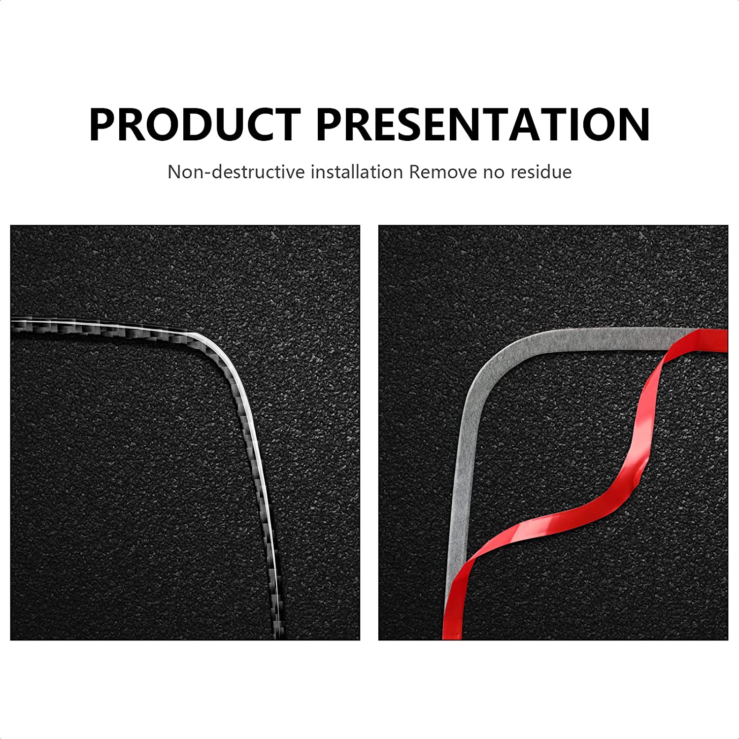 Car Speedometer Frame Sticker Carbon Fiber Interior Trim Cover Decal for Camaro 2010 2011 2012 2013 2014 2015 Accessories - Delicate Leather