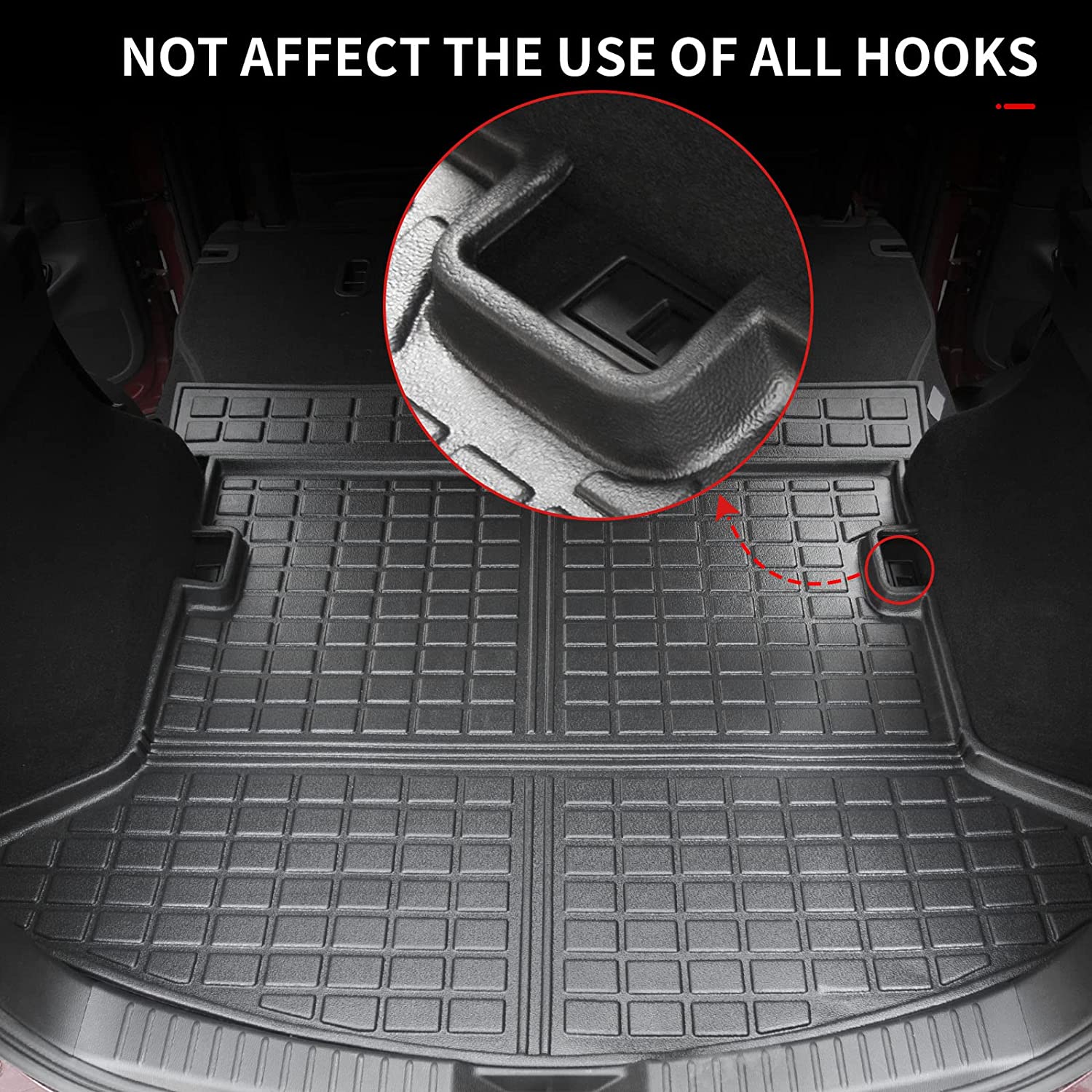 Fit 2017 2018 2019 2020 2021 2022 CX-5 Cargo Mat TPE Material Trunk Mat for 2017-2022 CX-5 Accessories - Delicate Leather