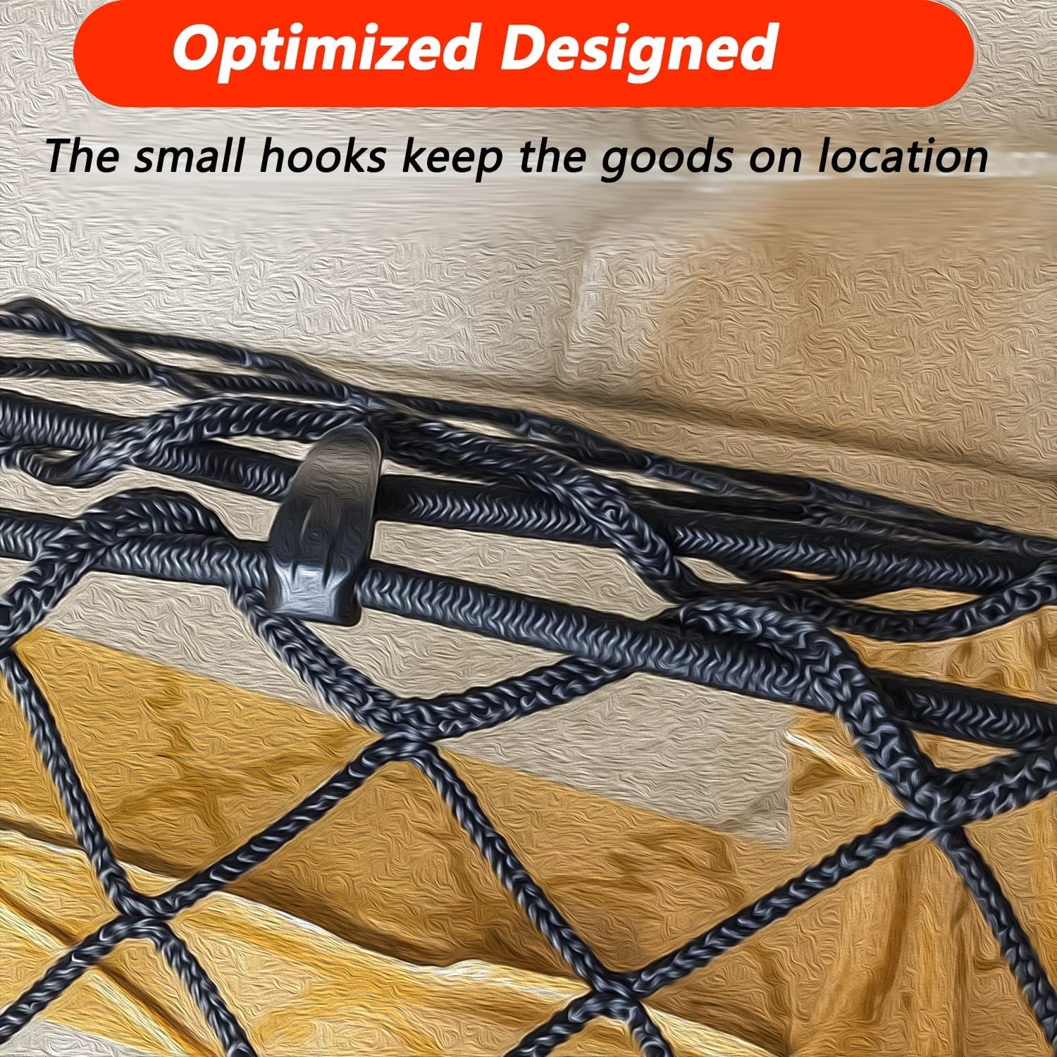 Cargo Net Compatible with 2015 to 2022 Chevy Tahoe Gmc Yukon - Delicate Leather
