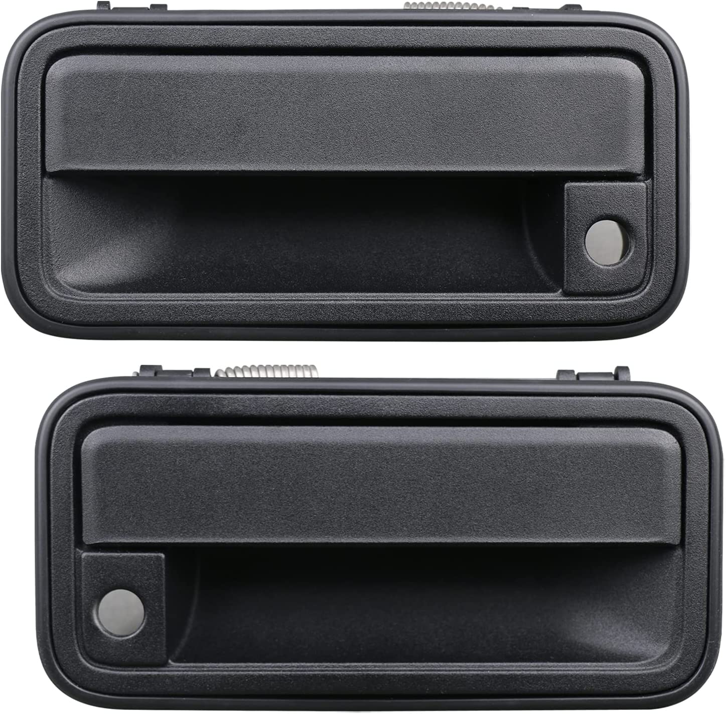 Exterior Door Handle Front Right Passenger Side Compatible with 1995-2000 Tahoe Suburban C1500 C2500 C3500 K1500 K2500 K3500 Yukon Replaces 15742230 - Delicate Leather