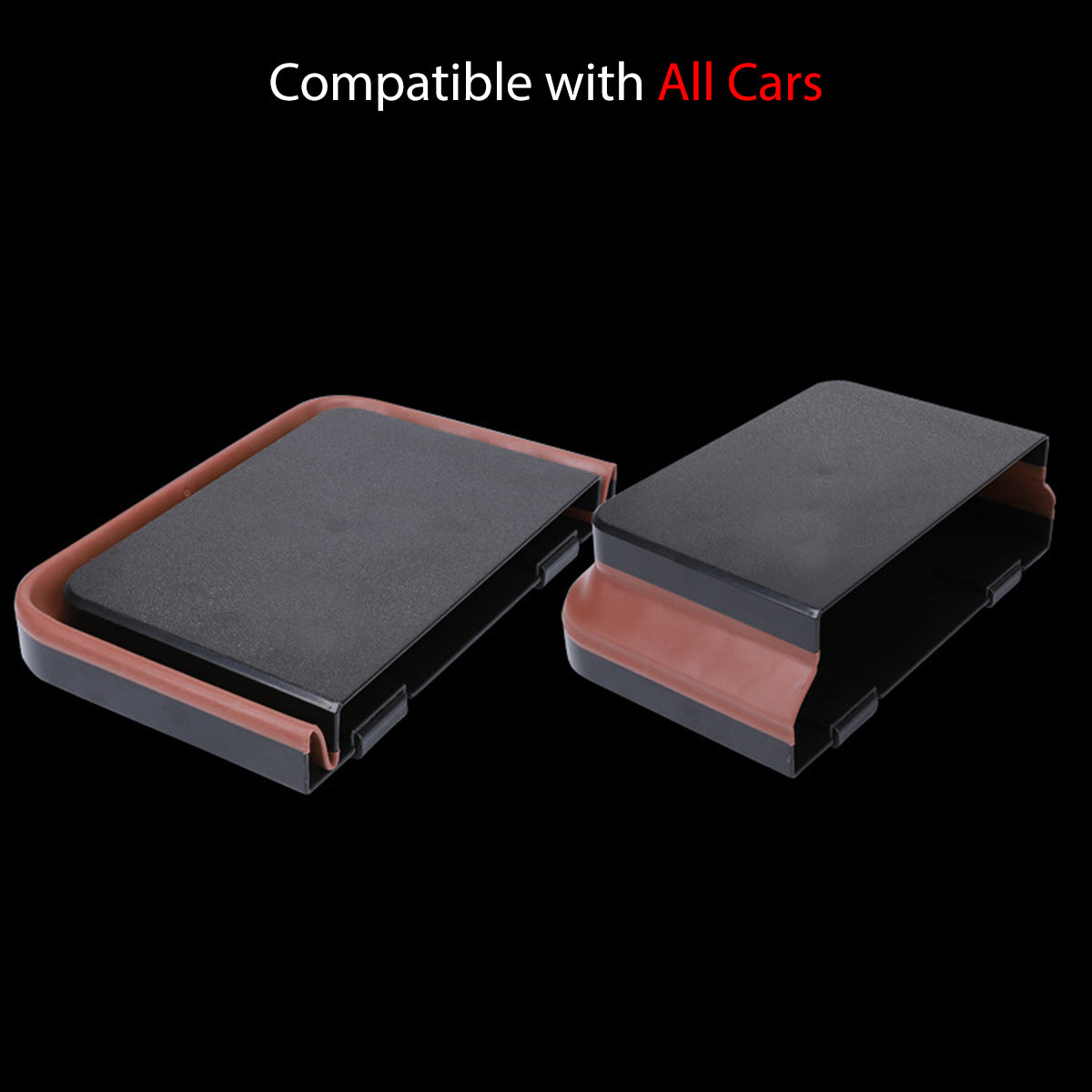 Hanging Waterproof Car Trash can-Foldable, Custom For Your Cars, Waterproof, and Equipped with Cup Holders and Trays. Multi-Purpose, Car Accessories MC11992 - Delicate Leather