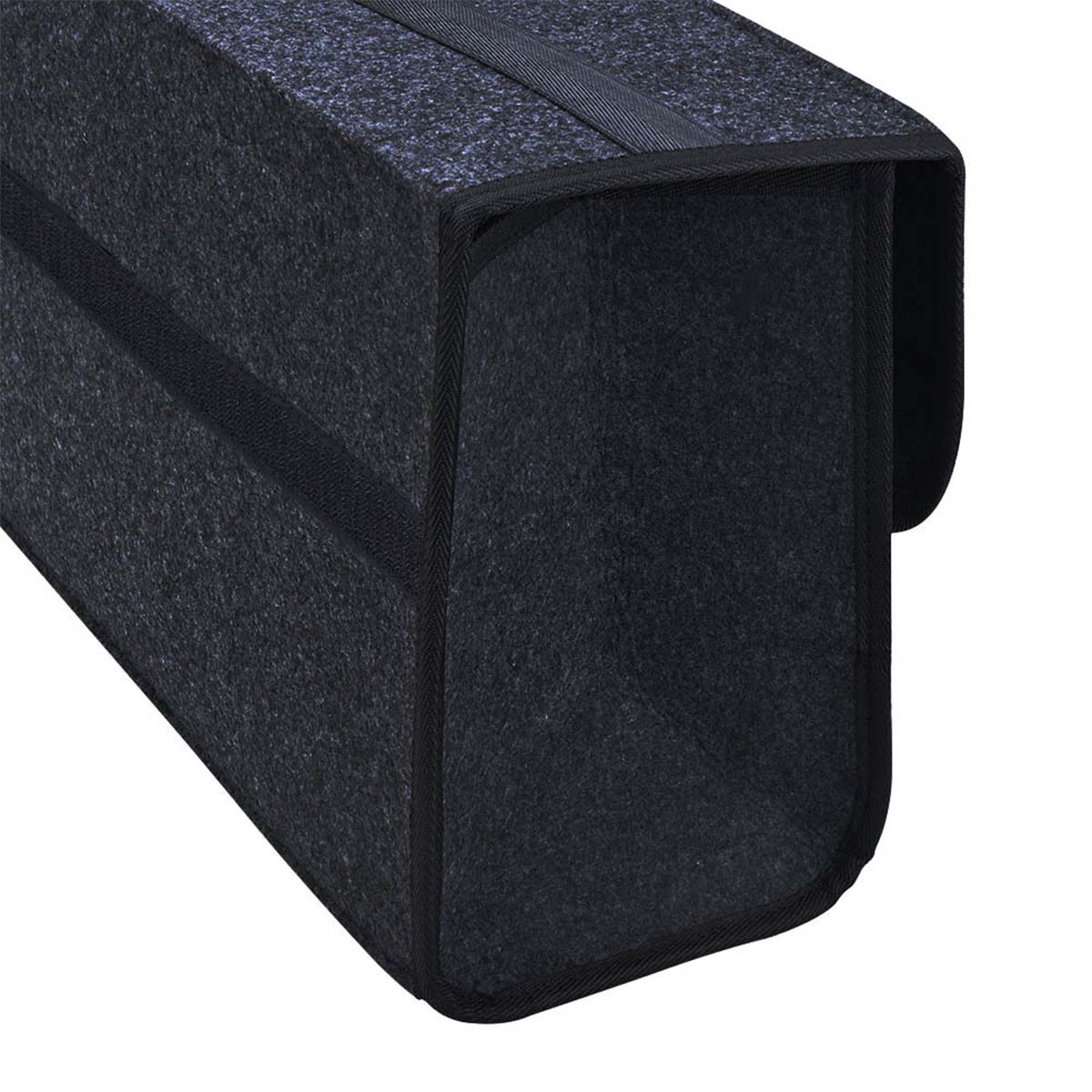 Soft Felt Car Bag Organizer Folding Car Storage Box Non Slip Fireproof Car Trunk Organizer, Custom For Your Cars, Car Accessories MS12990 - Delicate Leather