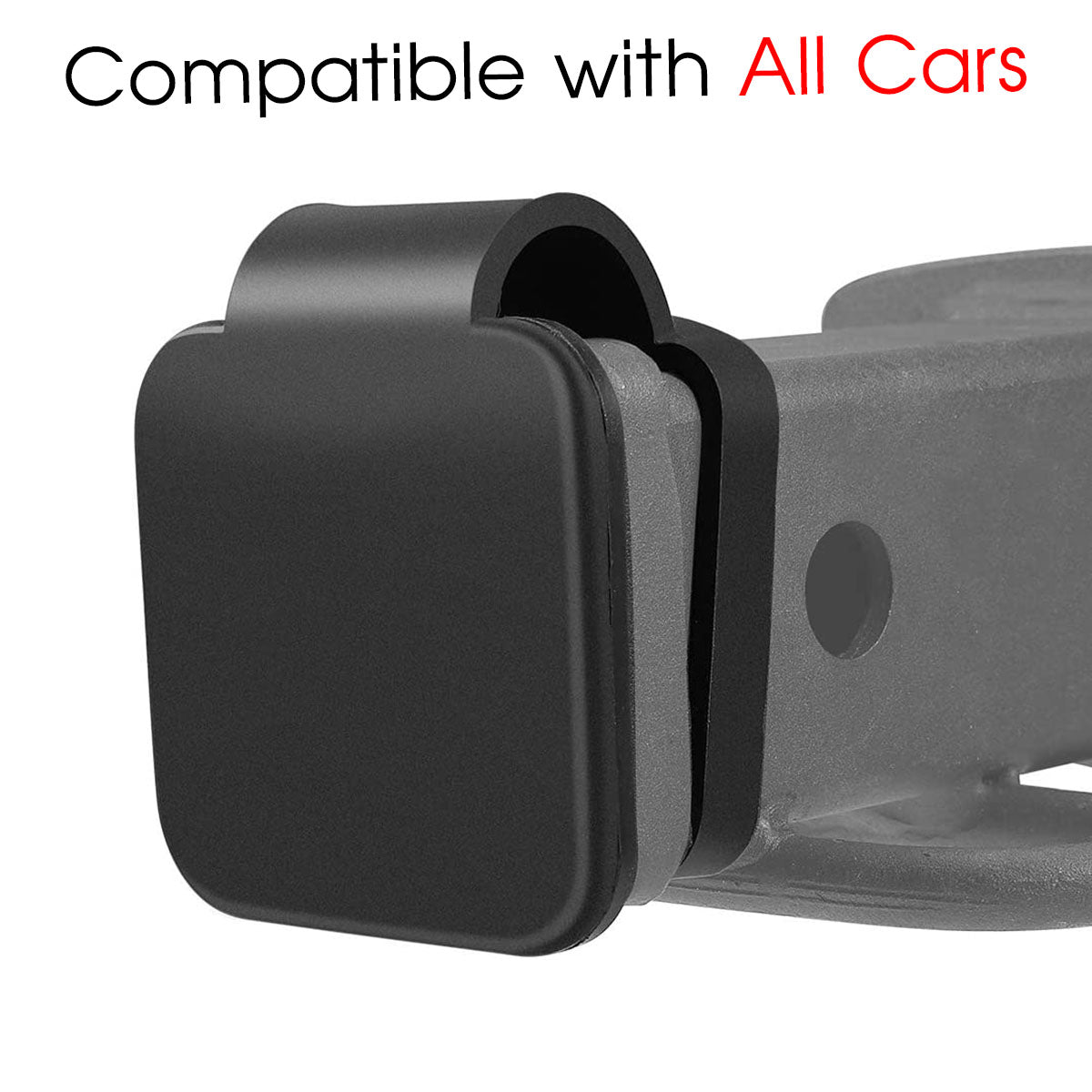 Trailer Hitch Cover, Custom For Cars, 2 Pack 2 Inch Receiver Hitch Plug Insert Tube Hitch Plug Trailer Hitch Plug Receiver Tube Cover, Car Accessories NS13987 - Delicate Leather