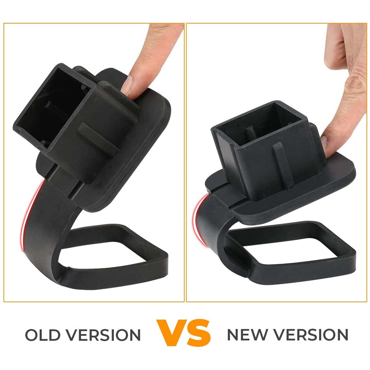 Trailer Hitch Cover, Custom For Cars, 2 Pack 2 Inch Receiver Hitch Plug Insert Tube Hitch Plug Trailer Hitch Plug Receiver Tube Cover, Car Accessories PU13987 - Delicate Leather