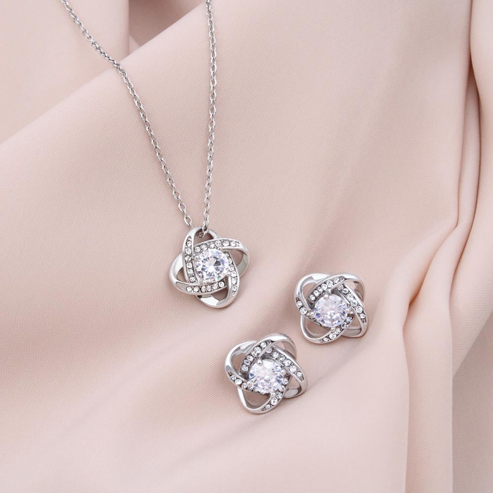 Custom To My Beautiful Girlfriend You're Everything I Need 14k White Gold Pendant Necklace Jewelry Gift For Girlfriend Mother day - Delicate Leather