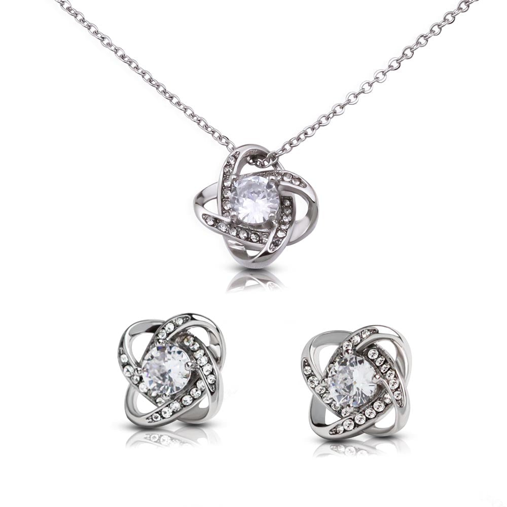 Custom Name To My Wife Happy Valentines Day 14k White Gold Pendant Chain Necklace Jewelry Gift for Wife Fiancee Woman - Delicate Leather