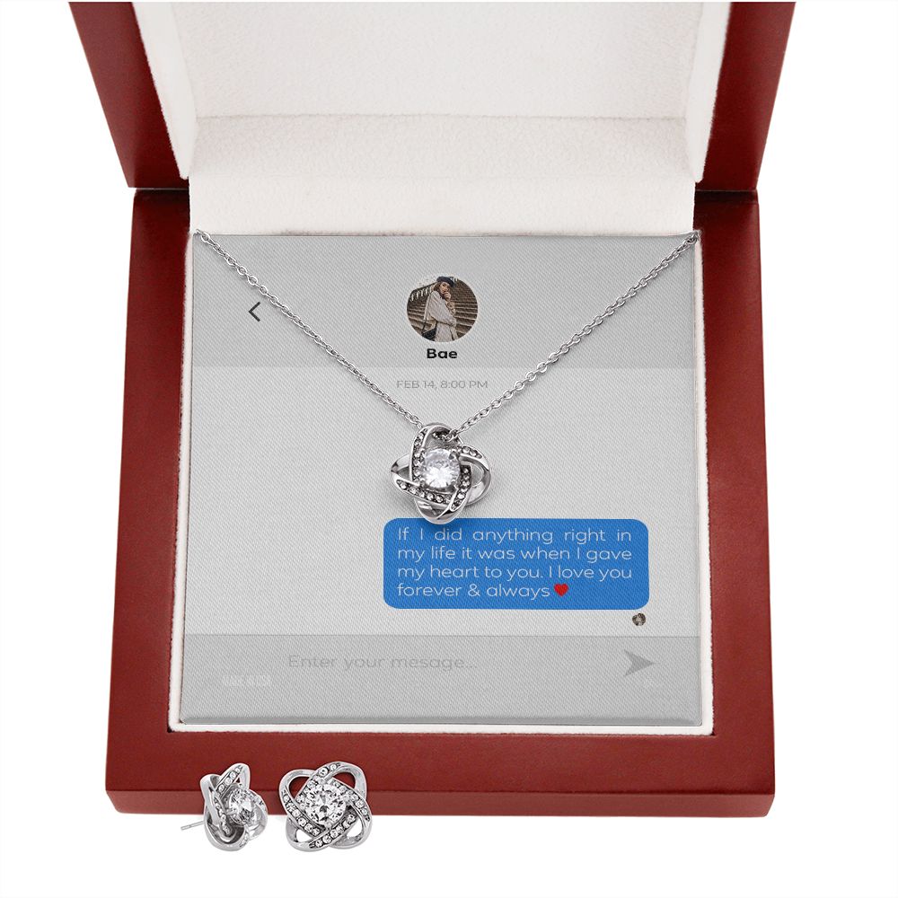 Custom Name To My Love 14k White Gold Pendant Chain Necklace Jewelry with Message Card Gift Box for Girlfriend Wife Fiancee Woman Girl Mother Day - Delicate Leather