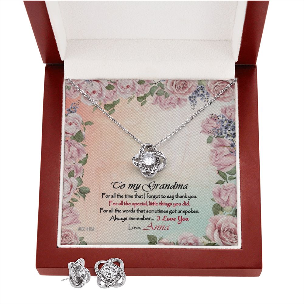 Custom Grandma Rose Mothers Day Ideas 14k White Gold Pendant Chain Necklace Jewelry Gifts For Mom Wife Grandma Auntie - Delicate Leather