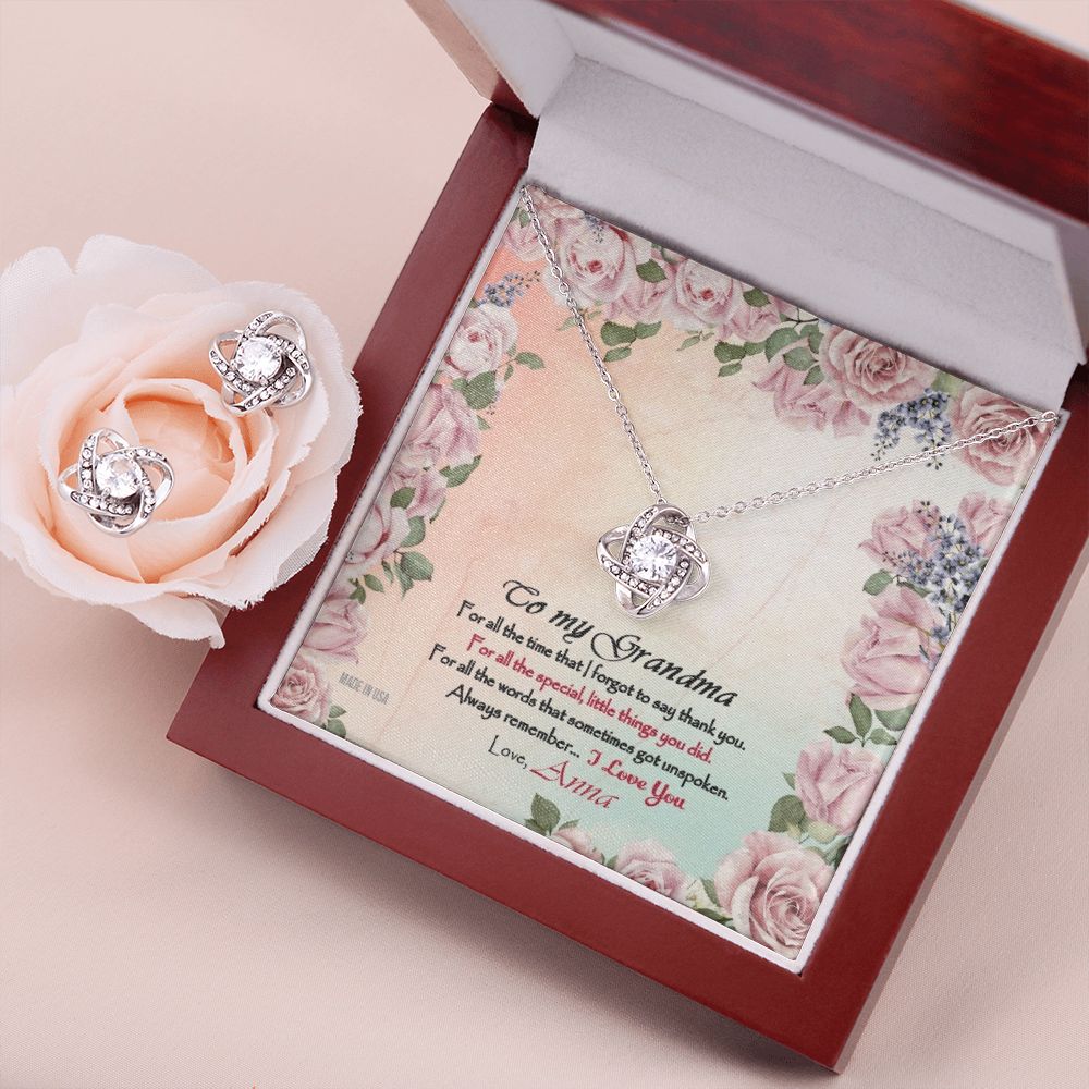Custom Grandma Rose Mothers Day Ideas 14k White Gold Pendant Chain Necklace Jewelry Gifts For Mom Wife Grandma Auntie - Delicate Leather