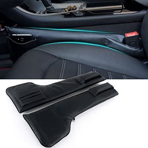 2pcs Car Seat Gap Organizer, Storage Box With Cup Holder, Interior  Accessories For Auto, Console Side Pocket For Cellphone, Wallets