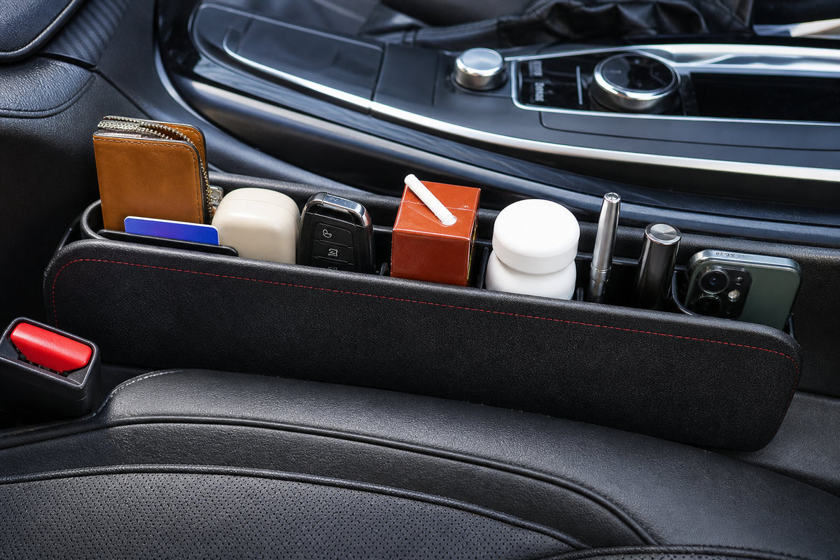 Car Seat Gap Organizer: 7 Things You Didn't Know You Could Store