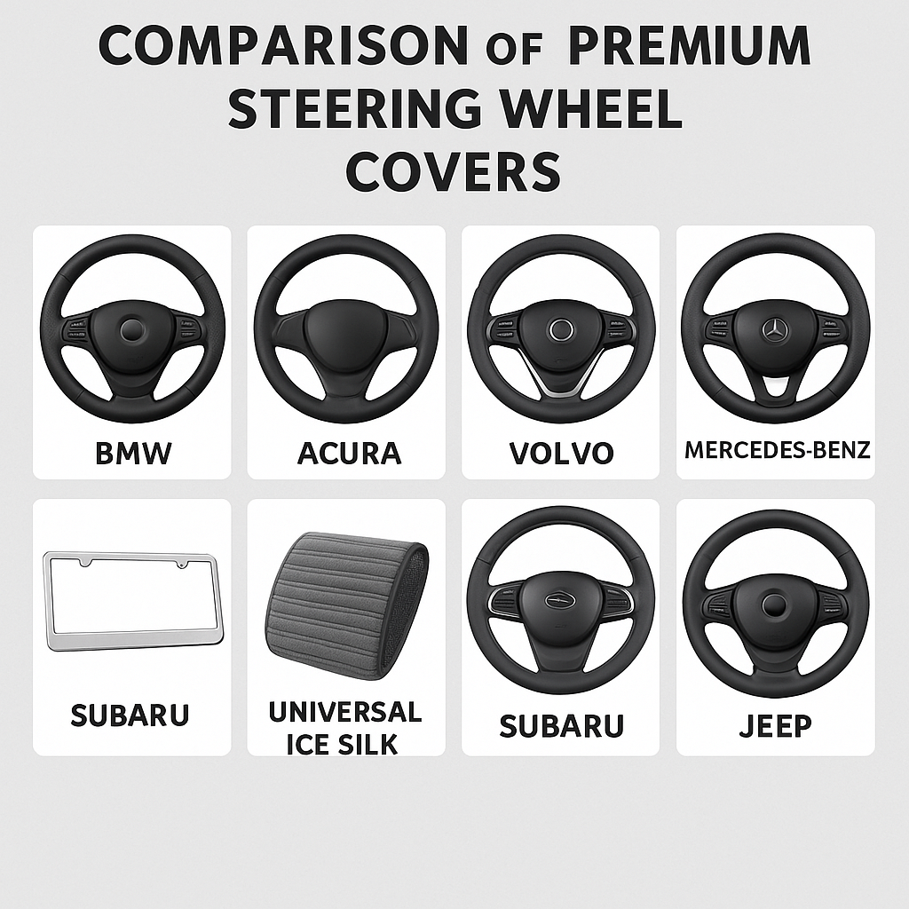 The Ultimate 2025 Comparison: 10 Premium Steering Wheel Covers