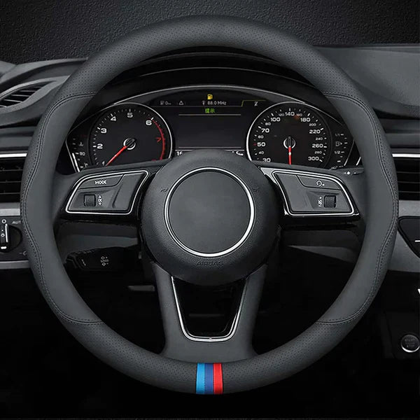 Premium Leather Custom Car Steering Wheel Cover Update Version