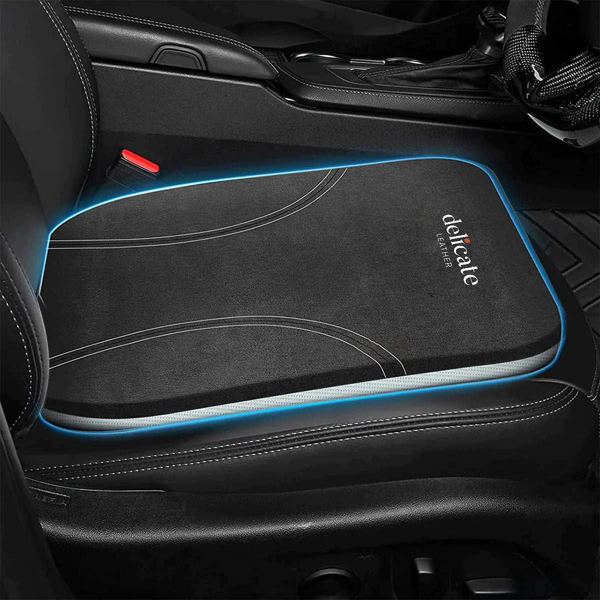 Best Car Seat Cushion For Long Distance Driving - Delicate leather