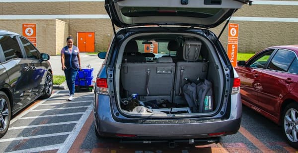 Car Organizer with Velcro Straps