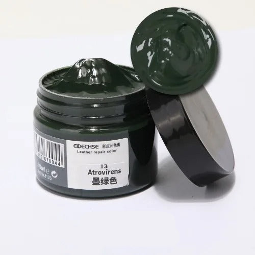 Liquid Skin Leather Repair Kit – No-Heat Restoration for Car Seats, Sofas, and Leather Goods - Delicate Leather