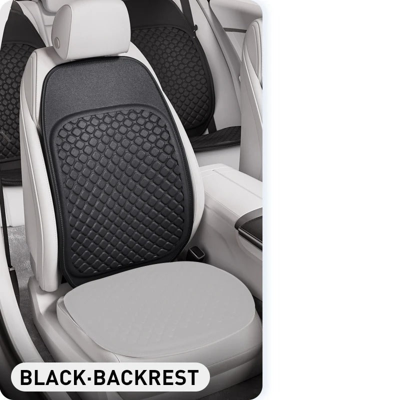 Gel Car Seat Cover – Breathable Anti-Slip Universal Seat Protector - Delicate Leather  