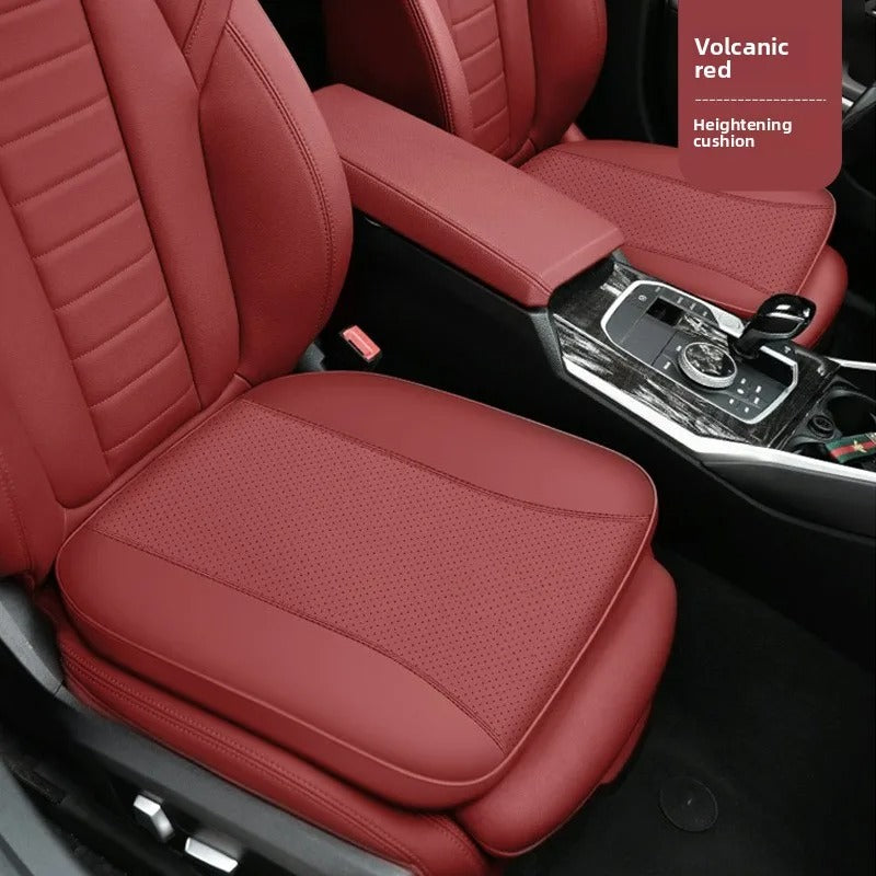 Universal Memory Foam Car Seat Cushion – Breathable U-Shaped Anti-Slip Seat Cover - Delicate Leather
