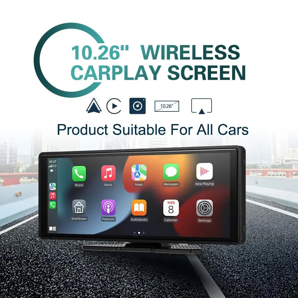 Universal 10.26 Inch Car Radio – Wireless CarPlay & Android Auto, WIFI Multimedia MP5 Player for Apple & Android 20